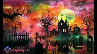 The Animated Graveyard: A Spooky Stroll Through a Halloween Cemetery #aiart #midjorney #runway