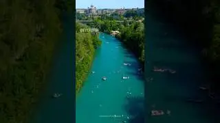Commuting by River? This Is How They Go Home in Switzerland! 🌊🏊&zwj;♂️