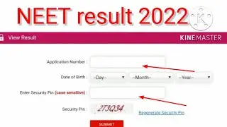 How to check Neet result 2022 /neet.nta.nic.in