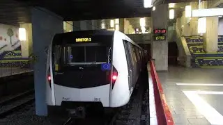 Călătorie cu Metrou Bombardier 2012 1012 Frezia - Ștefan cel Mare - Eroilor