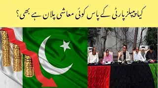 Do PPP have any economic plan for Pakistan after the general elections? | Sajjad Kazmi