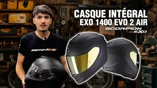 Test du casque int&eacute;gral Scorpion Exo 1400 Evo 2 Air par L&eacute;o de Moto Axxe Narbonne