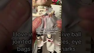 Новая милая шарнирная кукла! #шарнирныекуклы #bjd #куклы #коллекционные