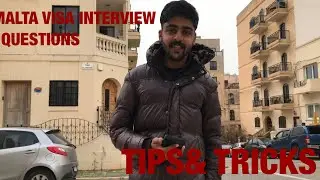 Malta visa interview questions😵