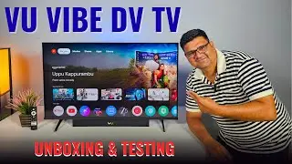 VU Vibe DV TV 2025⚡ VU TV 2025 ⚡ VU Vibe DV TV Review ⚡ VU Vibe DV TV 2025 Unboxing