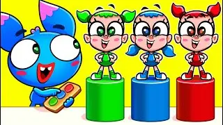Copycat & Copy Me | Kids Funny Songs | Nursery Rhymes