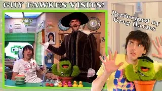Ed and Oucho in the CBBC - Guy Fawkes (Greg Davies)