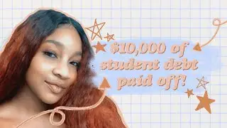 How I paid off my SALLIE  MAE Loan on a Minimum Wage Salary | Simple Tips   ✨✨
