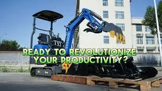 Compact Powerhouse: Typhon Terror XI Excavator in Action!