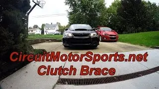 Circuit Motorsports Subaru WRX STi Clutch Master Cylinder Brace - Review & Install