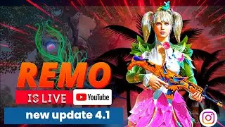 REMO GAMING LIVE | NEW UPDATE 4.1 | RANK PUSH | BGMI |