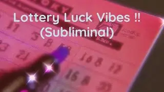 💲Subliminal Lottery Secrets: Win the Jackpot While You Wink!🤑 Lottery Law of Attraction💸