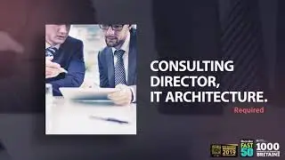 CONSULTING DIRECTOR, IT ARCHITECTURE.