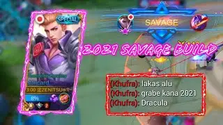 Alucard 2021 Build = Auto Savage!! | MLBB
