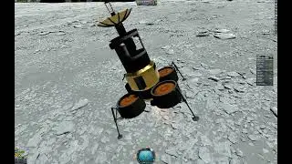 KSP Landing on Eeloo with Parallax 2