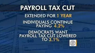 Republican payroll tax cut plan passes House
