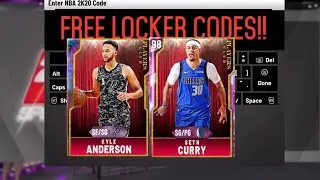 NBA 2K20 Free Kyle Anderson and Seth Curry Card Locker Codes!!（免費獲得Kyle Anderson跟Seth Curry卡片代碼！）