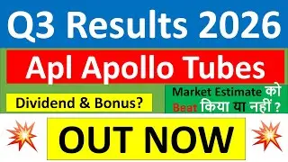 Apl Apollo Tubes q3 results 2026 | Apl Apollo Tubes results today | Apl Apollo Tubes Share News