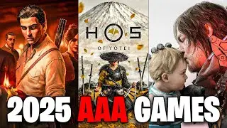TOP 15 UPCOMING AAA GAMES OF 2025 | BIGGEST AAA GAMES LAUNCHING IN 2025! (PC, PS5, XBOX)
