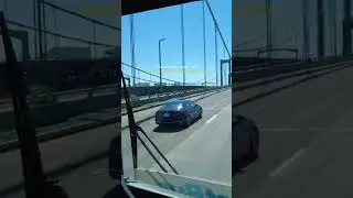 Smooth Delaware Memorial Bridge New Castle Jersey USA