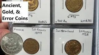 Complete World Coin Collection - Ancient, Gold, and Error Coins - January 2024 Update