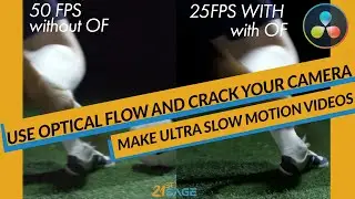 OPTICAL FLOW & how to use DAVINCI RESOLVE 17 to crack your camera fps and get SMOOTH SLOW MOTION