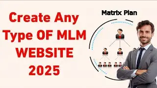 How To Create MLM Website | Make Multi Level Marketing Website | Network Marketing Website /App/Free