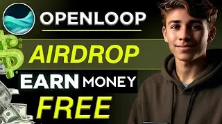 OpenLoop Airdrop Crypto | Run Node Earn Rewards | Open Loop Depin Airdrop