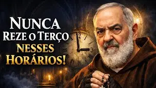 Padre Pio: As 3 Horas em que Nunca se Deve Rezar o Terço