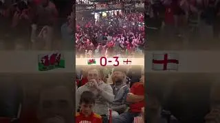 England & Wales fans react to EVERY goal from their World Cup clash! 👀