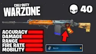 the 3-ROUND BURST FAL LOADOUT! (Call of Duty WARZONE)