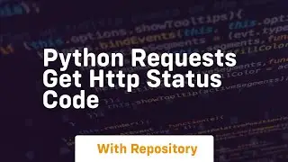 python requests get http status code