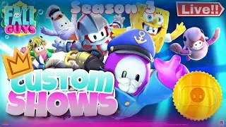 🔴FALL GUYS LIVE|SEASON 3 CUSTOM LOBBY|GRINDING TO 2K SUBS🔴