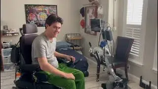 FES bike review #quadriplegic #adaptive #workout