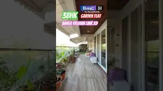 Resale 3BHK Gardan Terrace Flat For Sale on Baner Pashan Link RD #affordableflats #resaleflat