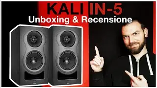 KALI IN-5 Unboxing e recensione di questi Nuovi STUDIO MONITORS