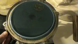 Pollard Syndrum CM demo (1980s electronic drum pad)