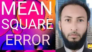 Mean Squared  Error|What is Mean Squared Error ? | Probability And Statistics| Simplilearn