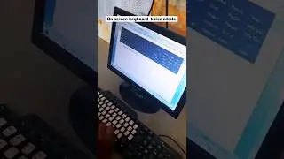 on screen keyboard kaise nikale in computer #computer #computershortkey #shorts