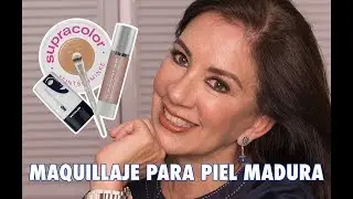 Maquillaje piel Madura  con productos Kryolan - Glowing Makeup For Mature Skin #byvikinga