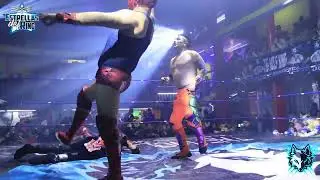 Freelance y Mini Vikingo vs Belial e Impulso THE WOLF KING/ARENA SAN JUAN