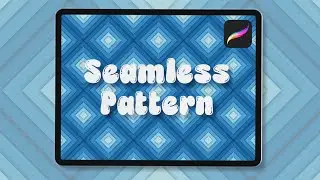 How to make seamless pattern in procreate | procreate tutorial for beginners | #tutorial #procreate