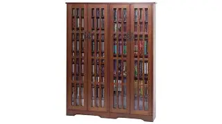 M-954 Inlaid Glass Mission Cabinet &ndash; Audio Advisor