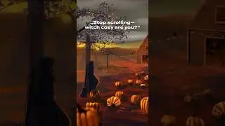 Procreate Digital Art Speedpaint | Mystical Pumpkin Field 🎃✨
