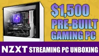 Unboxing My Brand New Gaming PC! | NZXT Streaming PC