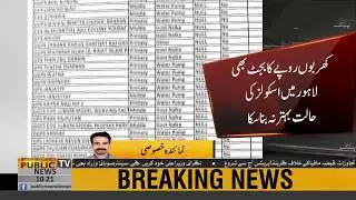 Poor condition of schools in Punjab due to massive corruption  | Public News