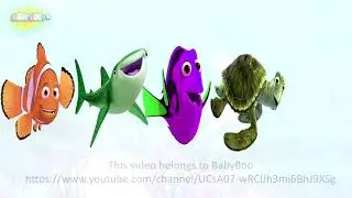 Finding Dory Finger Family Nursery Rhymes Song Learning Colors for Kids with Finding Dory