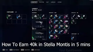 How to earn 40k in stella montis in 5 minutes
