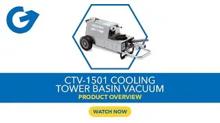 Goodway&reg; | CTV 1501 Cooling Tower Basin Vacuum