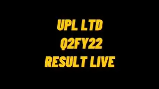 UPL Q2 Results FY22 | UPL Ltd Share Latest News Today
